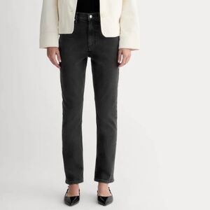 Everlane | The Original Cheeky Jean | Washed Black | 26.5" Inseam | Size: 28
